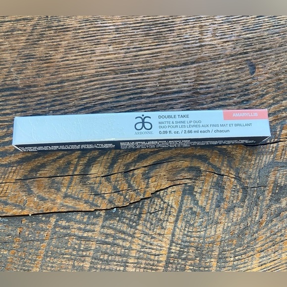 Arbonne Matte & Finish Lip Duo *AMARYLLIS* 0.09oz. NEW - Picture 2 of 2
